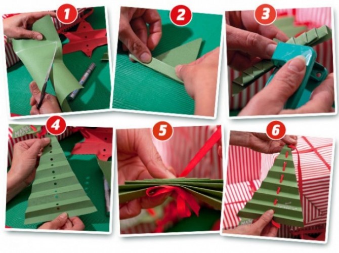 le sapin cadeau en 6 étapes