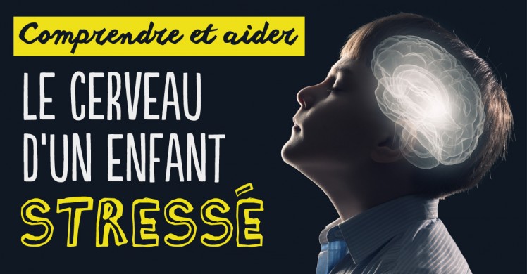 le cerveau d'un enfant stressé